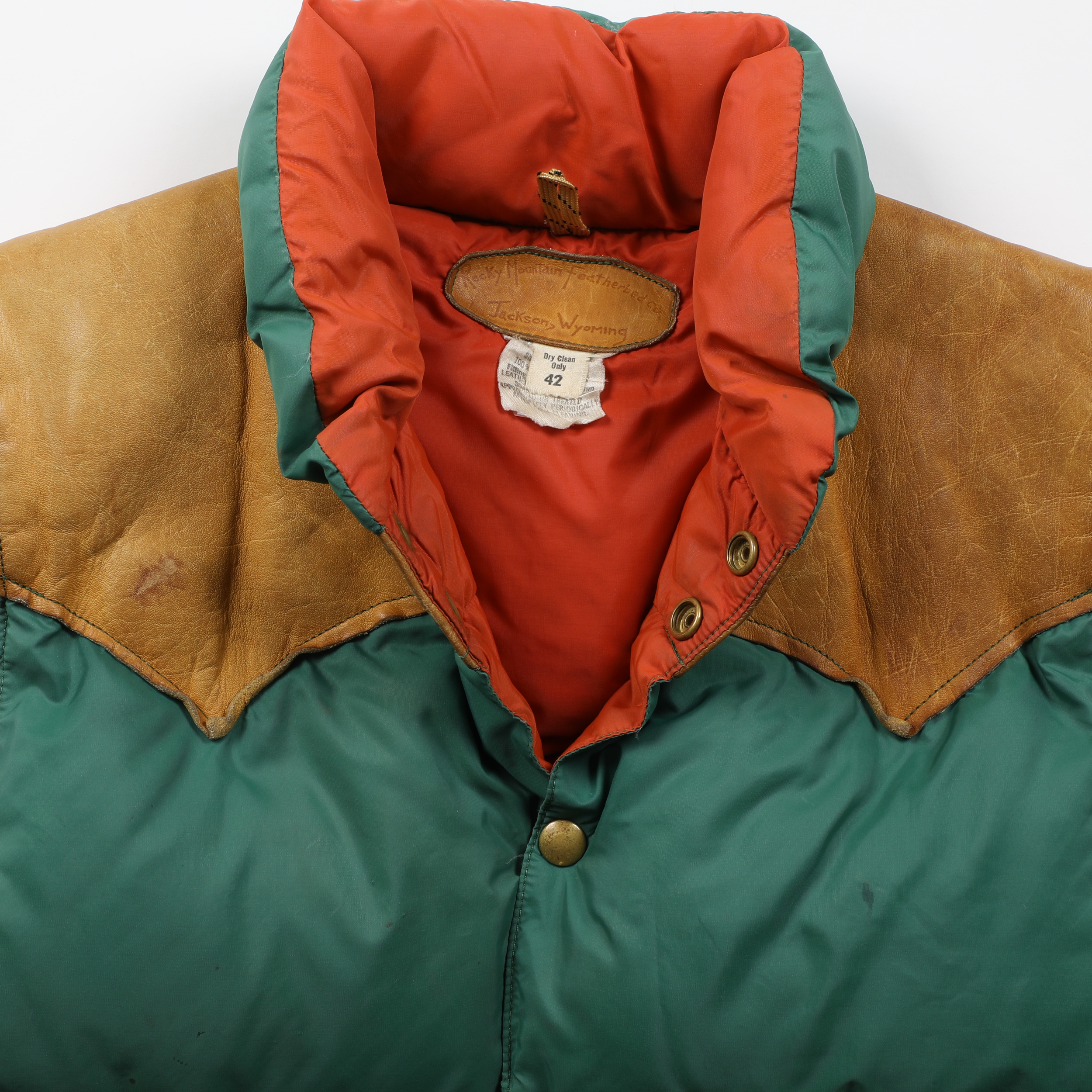 Vintage 1970s Rocky Mountain Featherbed Co. Down Vest - Large