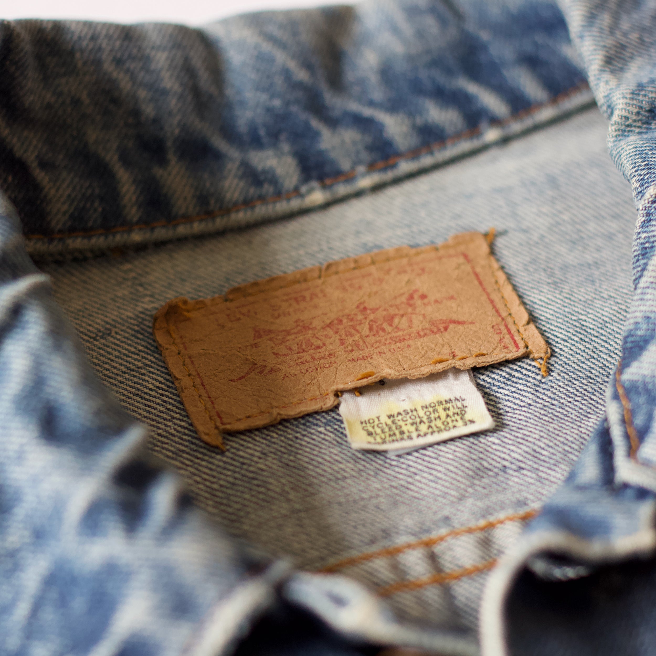 Rare Vintage Levi's Big E Denim Jacket